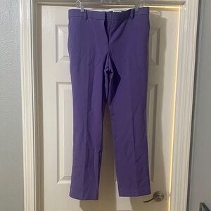 Ann Taylor Women's Purple Dress Pants